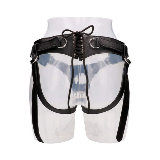 Ouch! Pain - Calf Leather Strap-on Harness