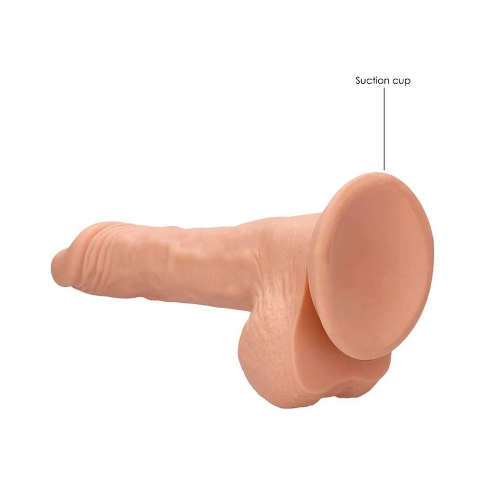 Realrock - 9 inches Realistic Dildo With Balls