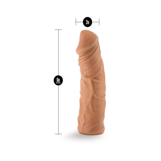 Lock On - 8 Inch Realistic Lock On Dildo