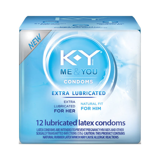 K-Y Extra Lubricated Condom 12ct