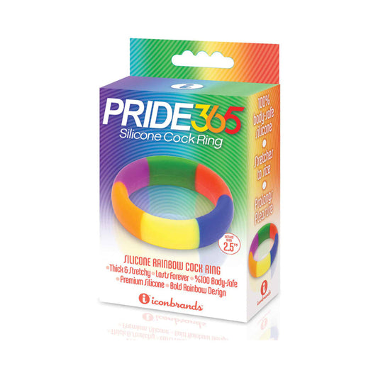 The 9's Pride 365 Rainbow Cock Ring