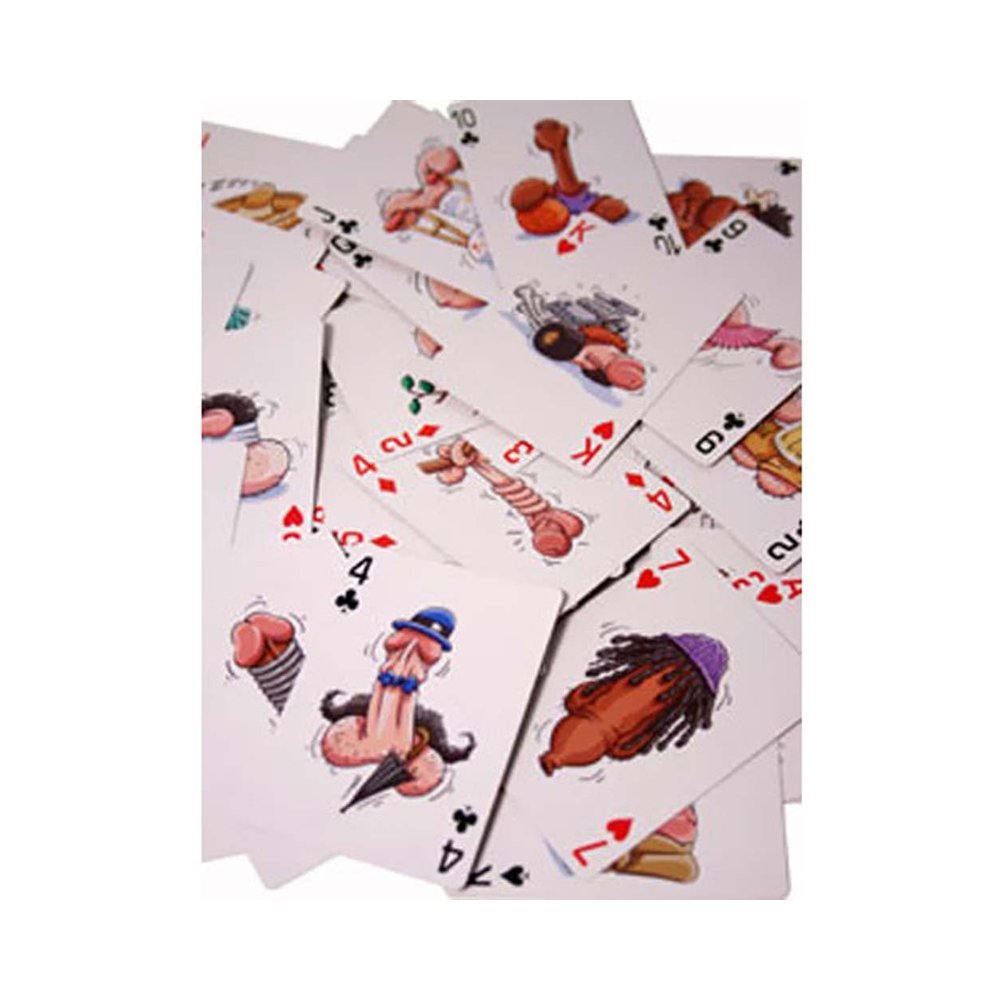 Funny Peckers Playing Cards