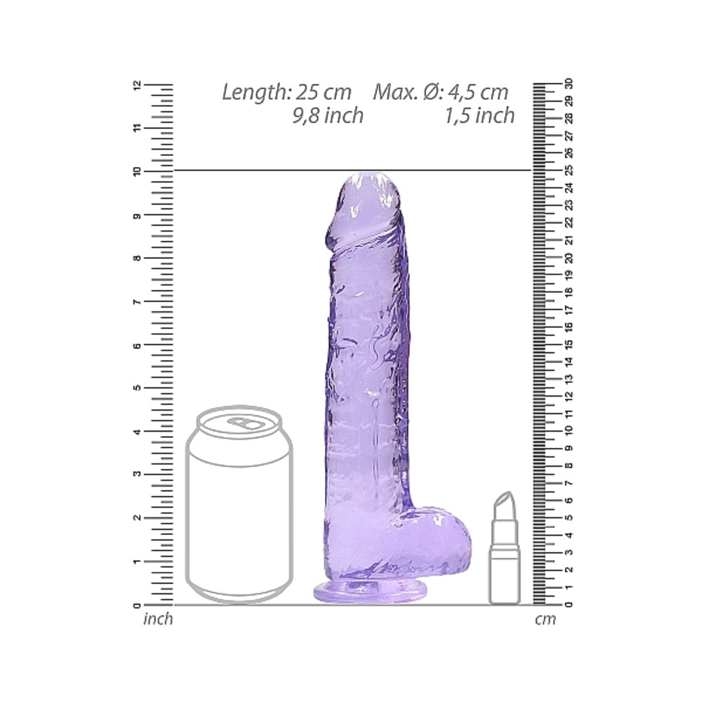 Realrock Realistic Dildo With Balls 9 inches
