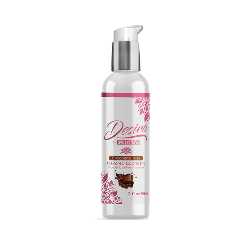 Desire Chocolate Kiss Flavored Lubricant 2 Oz