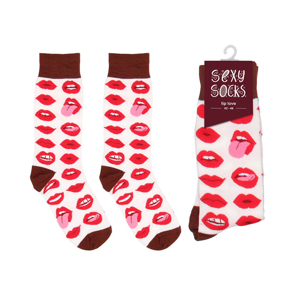 Shots Socks Lip Love M/L