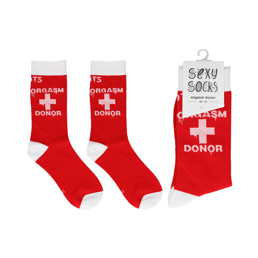 Shots Socks Orgasm Donor S/m