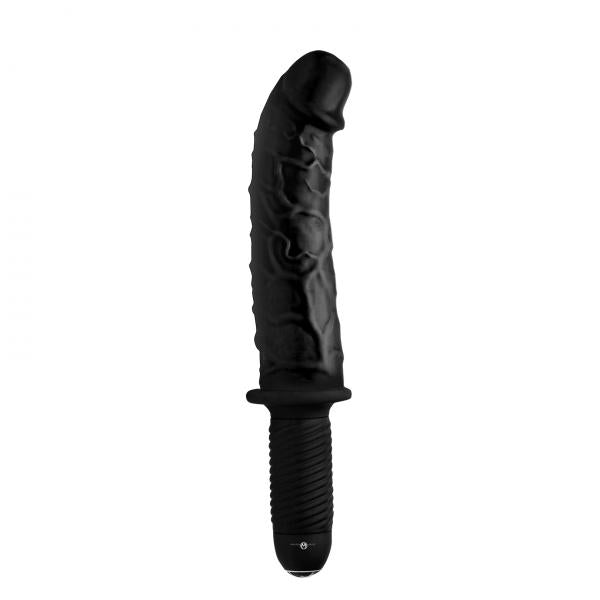 The Curved Dicktator Vibrating Giant Dildo