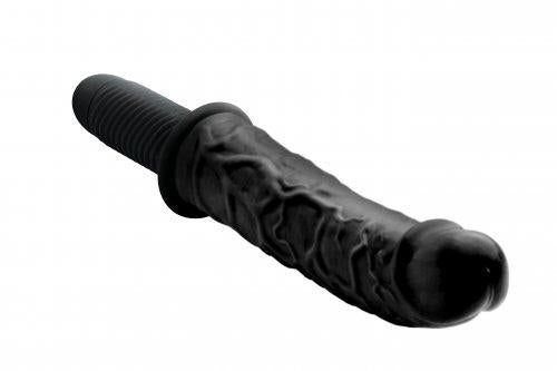 The Curved Dicktator Vibrating Giant Dildo