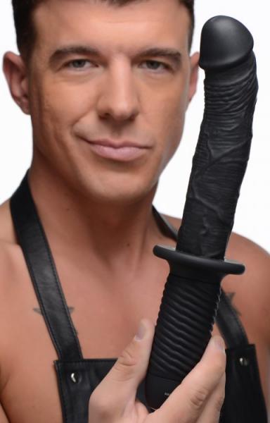 Ass Thumpers The Large Realistic 10X Vibrator With Handle