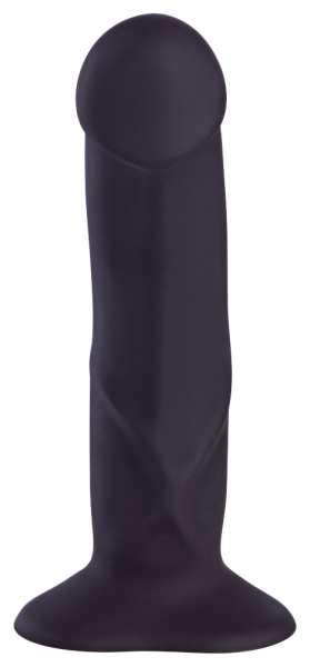 Fun Factory The Boss 7" Girthy Silicone Dildo - Black