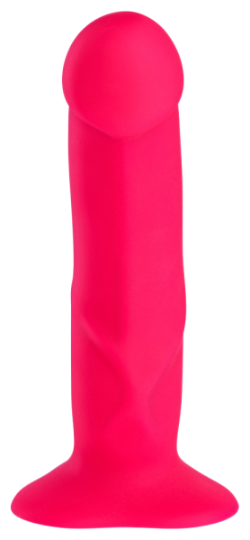 Fun Factory The Boss 7" Girthy Silicone Dildo - Pink