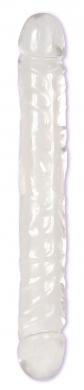 Jellies Jr 12" Double Dong - Clear