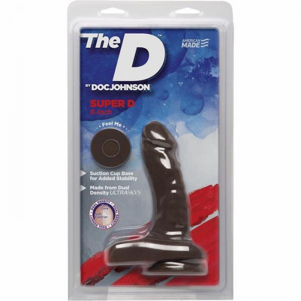 The D Super D 6 inches Dildo with Balls