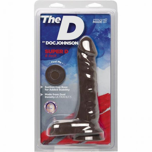 The D Super D 8 inches Dildo with Balls