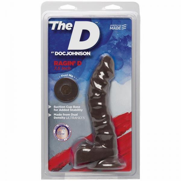 The D Ragin 7.5 inches Dildo with Balls