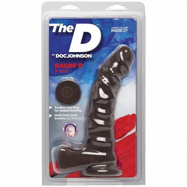 The D Ragin D 9 inches Dildo with Balls