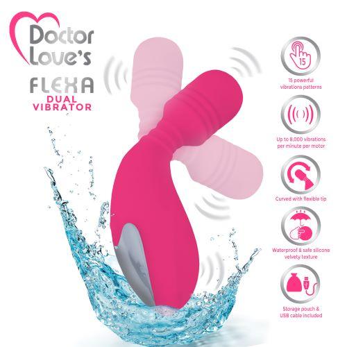 Doctor Loves Flexa Dual Vibrator
