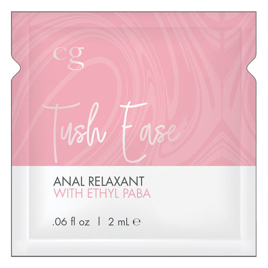 CG Tush Ease Anal Relaxant With Ethyl Paba Foil Bag of 24