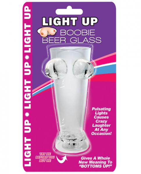 Light Up Boobie Beer Glass