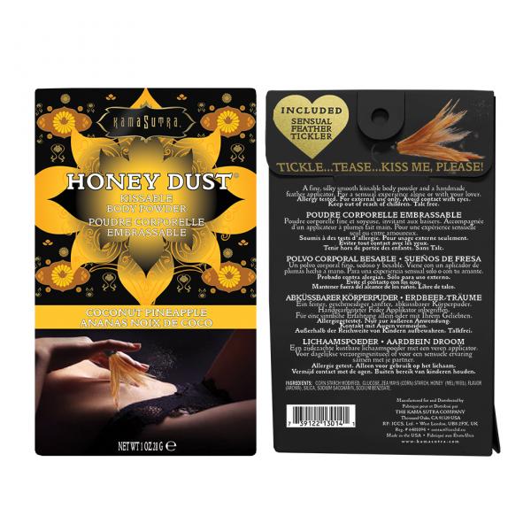 Kama Sutra Honey Dust Coconut Pineapple 1oz