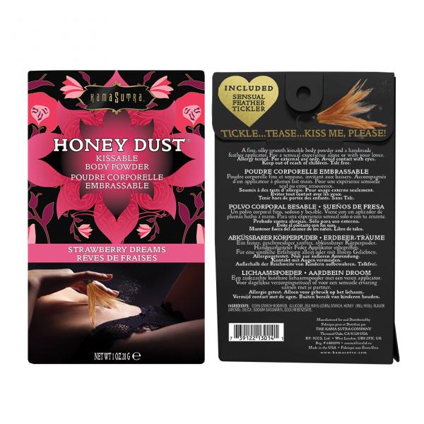 Kama Sutra Honey Dust Strawberry Dreams 1oz