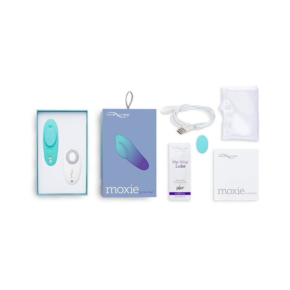 We-Vibe Moxie Panty Vibe Aqua Blue