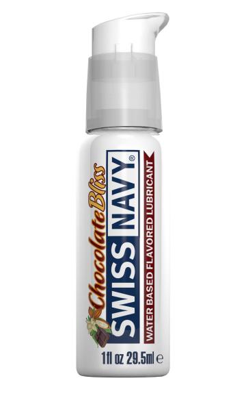 Swiss Navy Chocolate Bliss Flavored Lubricant - 1 Oz