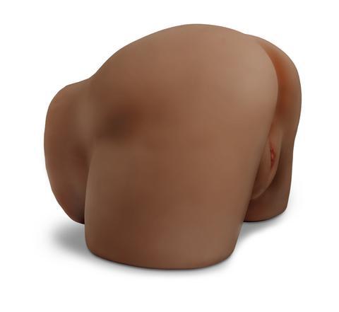 Cyberskin Elite Jackhammer Pussy and Ass Brown