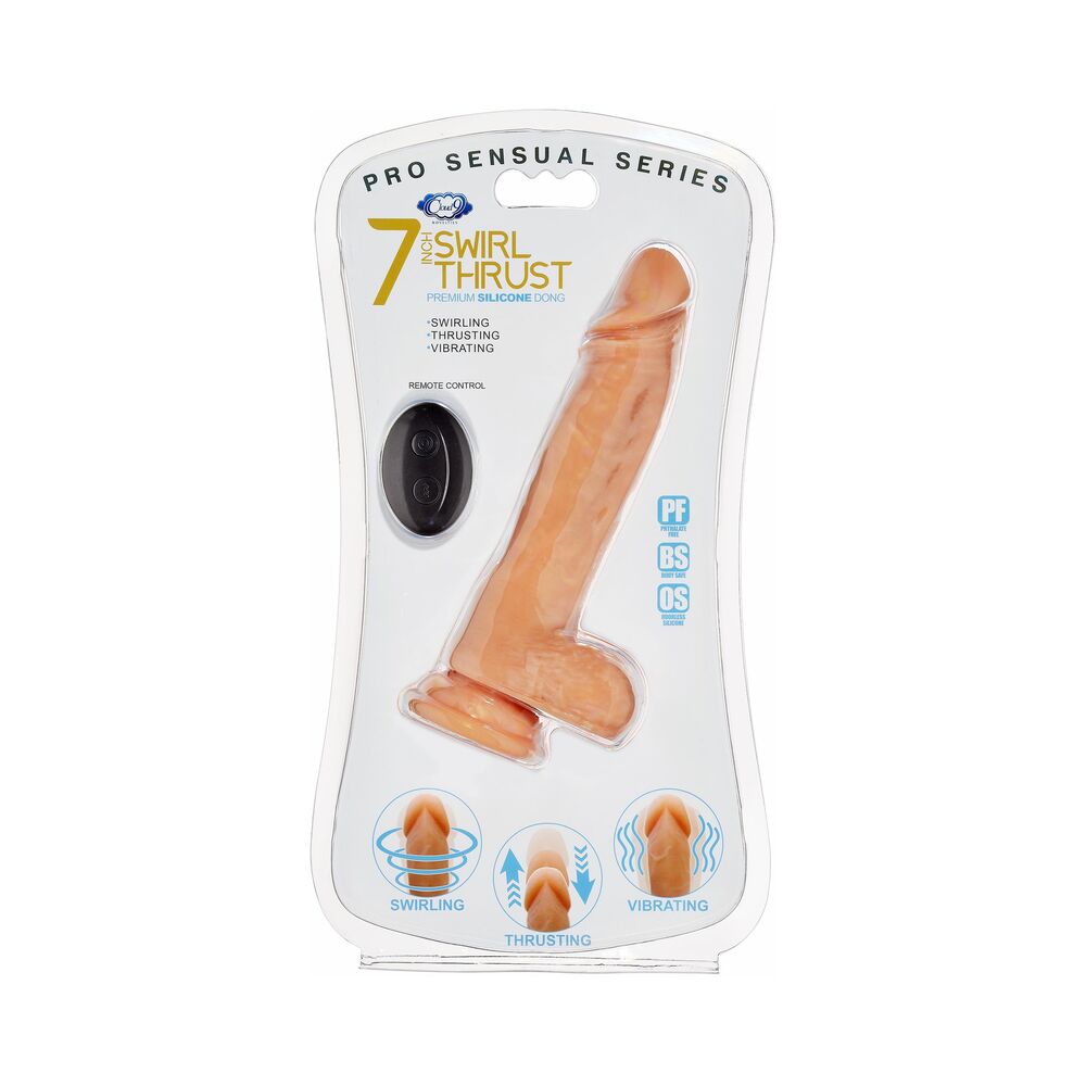 Cloud 9 Dual Density Real Touch 7 inches Dildo with Balls