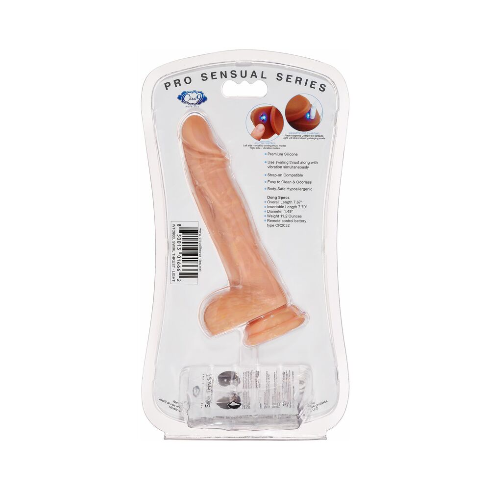 Cloud 9 Dual Density Real Touch 7 inches Dildo with Balls
