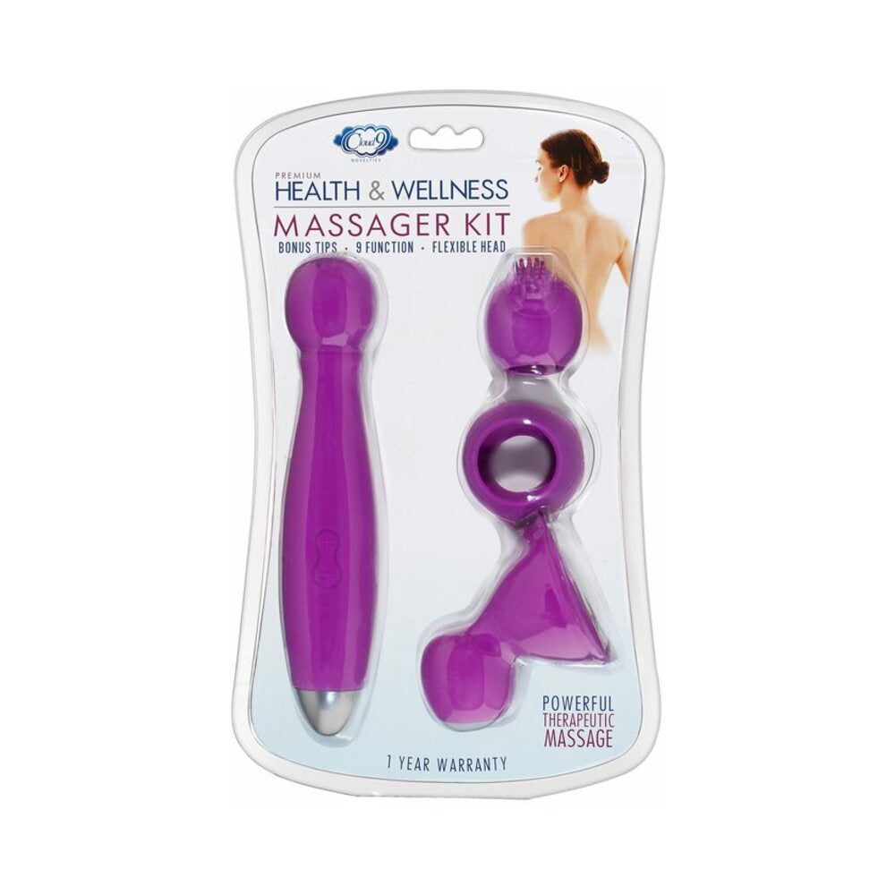 Pro Sensual Premium Silicone Dong Brown 8 inches with 3 C-Rings