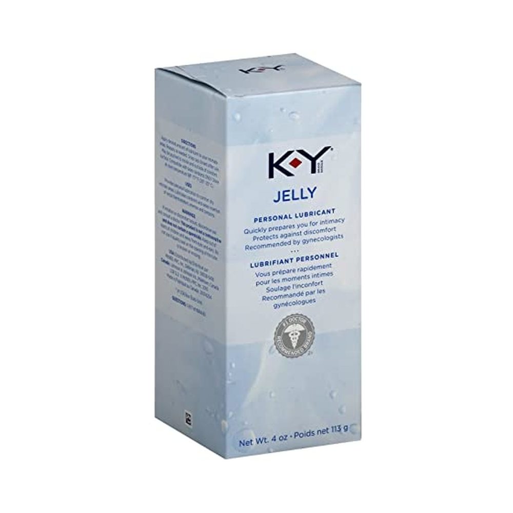 K-Y Jelly 4oz Tube Personal Water Based Lubricant