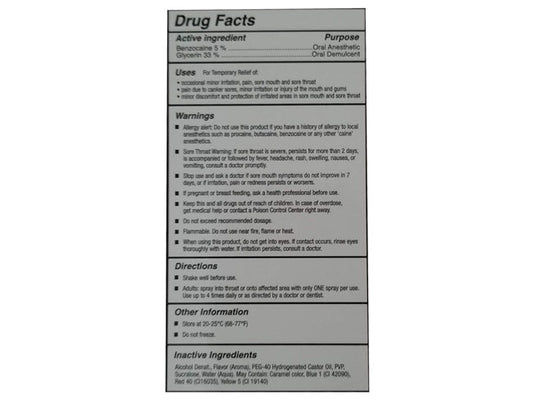 Goodhead Deep Throat Spray Sexy Cinnamon 2oz