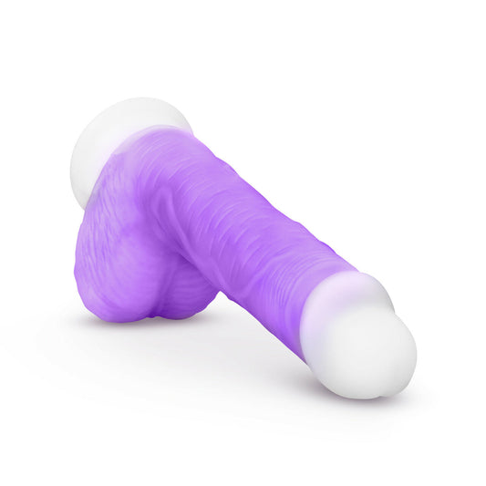 Neo Elite - Encore - 8-inch Vibrating Dildo - Purple