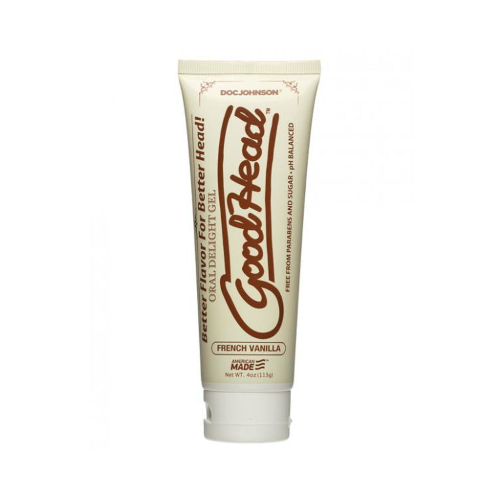 Goodhead Oral Delight Gel French Vanilla 4oz Tube