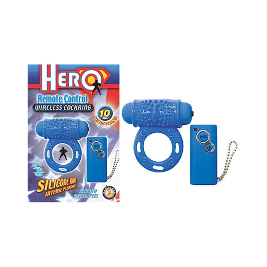 Hero Remote Wireless Cockring (blue)