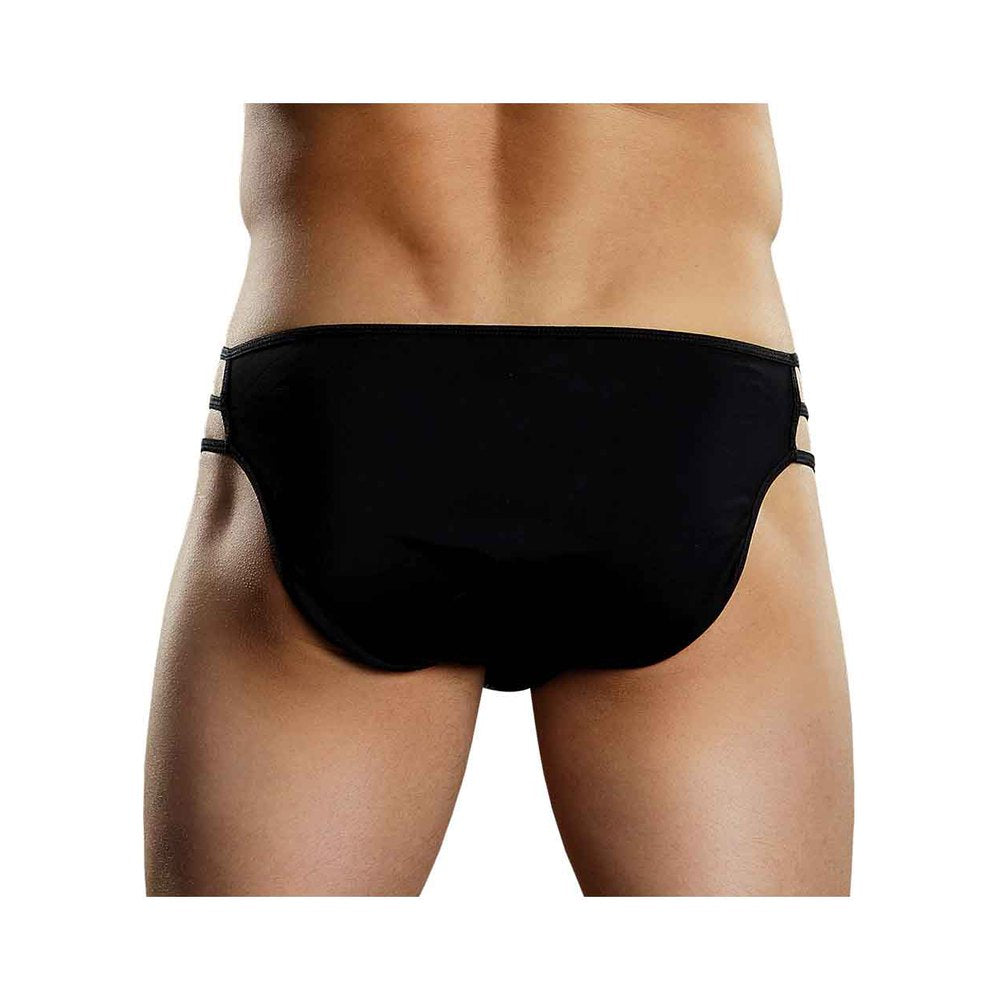 Male Power Cage Briefs L/XL Black Underwear