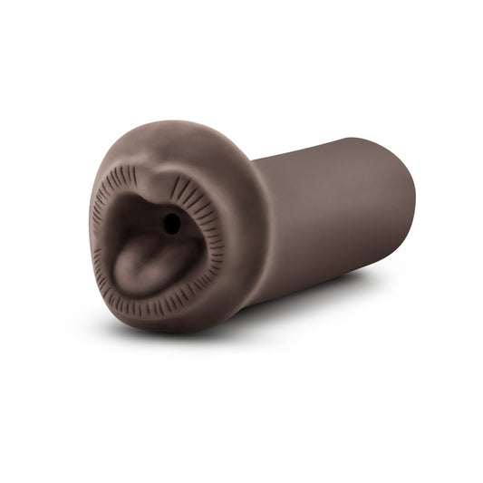 Hot Chocolate Naughty Nicole Brown Mouth Stroker