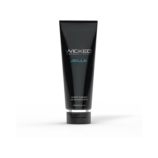 Wicked Jelle Water Based Anal Gel Lube 8oz